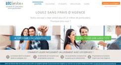 Desktop Screenshot of locservice.fr